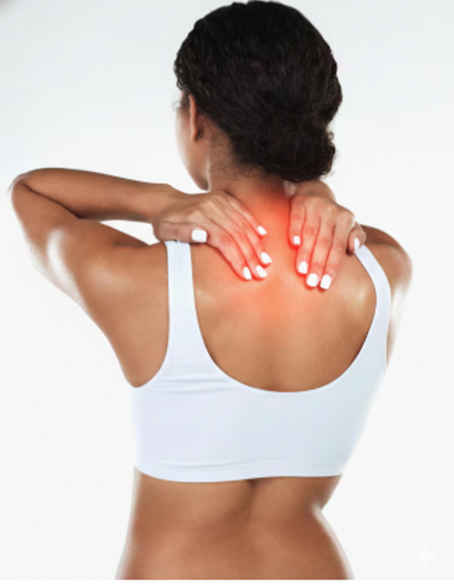 Mulher com dor crônica